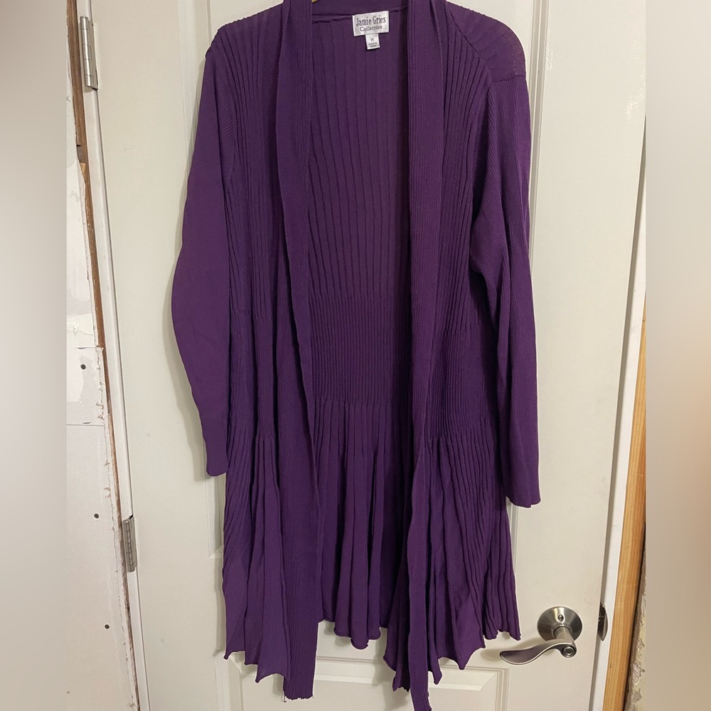 Lightweight long cardigan